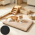 thumbnail image 4 of Summer Pet Mat 50x40x3cm Thickened Washable Cover Grip Base, Cool Touch Beaded Fabric Soft Padding Non Slip, Removable Cover Rest Mat for Cats Small Medium Dogs Gift, 4 of 9