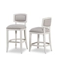 thumbnail image 3 of American Woodcrafters Beverly 26" Stool - Off White Finish, 3 of 5