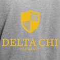 thumbnail image 3 of CafePress - Delta Chi Vertical Yellow Logo Sweatshirt - Pullover Hoodie, Hooded Sweatshirt, 3 of 4