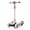 Purple#1, variant on Kids Ride On 3-Wheel Scooter W/Buildable blocks, PU flashing wheels and Folding Kick Scooter,Thickened custom aluminum tube,5-position height-adjustable handlebar&one-touch footbrake for Kids Aged 3-