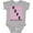 AC-Heather Grey, variant on Inktastic Hope- Breast Cancer Awareness Boys or Girls Baby Bodysuit
