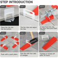 thumbnail image 4 of ShenFei Aid For Laying Tiles, 400 Clips, 100 Reusable Shims For Laying Tiles Thickness 312 Mm, 4 of 4