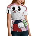 thumbnail image 6 of Cuphead T-Shirts for Boys Girls, Kids 3D Print Short Sleeve, Unisex Crew Neck Tee Shirts for Youth, 6 of 9