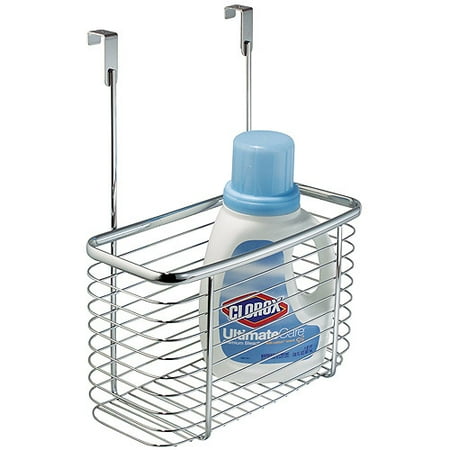 Interdesign Chrome Basket - interDesign Axis Over the Counter Extra Deep Basket, Chrome