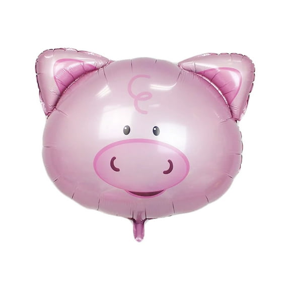Unique Bargains Home Foil Pig Design Inflation Helium Balloon Anniversary Ornament 8 Inch