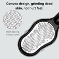thumbnail image 2 of Graflsoa Stainless Steel Foot Callus Remover with Lid, Anti-Splash Pedicure File, White, OPP Bag Packaging, 2 of 6