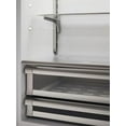 thumbnail image 2 of BERTAZZONI 30 Inch Panel Ready Built-In Bottom Mount Refrigerator with 15.5 cu. ft. Capacity, Digital Touch-Controls, Lateral Airflow System, and Ice Maker: Right Hinged, 2 of 3