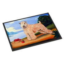 Carolines Treasures 7509MAT Wheaten Terrier Soft Coated Doormat 18x27 27"L x 18"W multicolor
