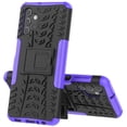 thumbnail image 4 of Galaxy A32 5G Case,Samsung A32 5G Case,with HD Screen Protector, [Shockproof] Tough Rugged Dual Layer Protective Case Hybrid Kickstand Cover for Samsung Galaxy A32 5G (Purple), 4 of 6