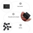 thumbnail image 2 of KAKOWELY rocker switch 10pcs 2Pin Toggle Switch On/Off Mini Boat Rocker Switch Car Auto Boat Round Rocker Snap0.83"X0.59"X0.59", 2 of 5
