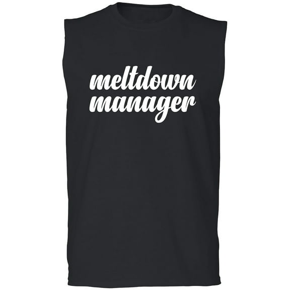 Meltdown Manager Adult Sleeveless Tee