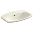 thumbnail image 4 of Kohler K-2351-1 Cimarron 20-3/8" Drop In Bathroom Sink - Grey, 4 of 6