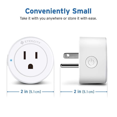 UPC: 0817915029527 | Etekcity Voltson Mini Smart Wifi Outlet Plug  10 Amps  6 Count