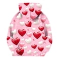 thumbnail image 4 of Sudadera con capucha para niña, para el Día de San Valentín, con estampado de color, de manga larga, informal, deportiva, con capucha, de manga larga, con inserciones en los hombros, blusa de poliéste, 4 of 6