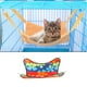thumbnail image 2 of Mascota Gato Hamaca Columpio Cama Animal Pequeño Jaula Colgante Cama Cómoda Yuyangstore Hamaca Ardilla de Pequeños Animales, 2 of 8