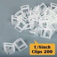 thumbnail image 2 of Juego de 200 clips niveladores de baldosas para instalaciones, precisión de 0,3 mm, ideal para kits de baldosas, 2 of 5