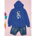 thumbnail image 3 of Kids On Clouds With Moon Hoodie Juniors -Image by Shutterstock,  Small, 3 of 4