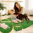 thumbnail image 3 of Artificial Turf Dog Potty Training Mat Reusable Grass Rug Replacement Turf Outdoor Lawn Mat Easy To Clean for Balcony Garden, 3 of 9