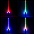 thumbnail image 3 of Espada láser telescópica cruzada colorida, espada de juguete para niños, sable de luz para exteriores, 3 of 8