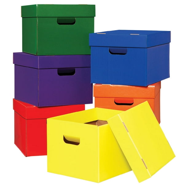 Classroom Keepers, PAC001333, Storage Tote Assortment, 6 / Pack