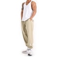 thumbnail image 2 of Pantalones deportivos para hombre, de entrenamiento, baloncesto, para correr, holgados, informales, a la moda, para fitness, 2 of 5