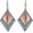 A2 muti-colored Braided ropegeometric, variant on Silver/Gold Boho Dangle Statement Earrings for Women Trendy,Handmade Vintage Dainty Cute Long Drop Summer Earrings,fashion Accessories Jewelry Gifts