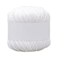 thumbnail image 1 of Chok Knitting Thread Cotton Crochet Yarn Tapestry Weave Line DIY Accessory white, 1 of 8