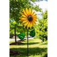 thumbnail image 4 of Evergreen 75"H Sunflower Statement Wind Spinner, 10.3'' x 24'' x 75'' inches., 4 of 4