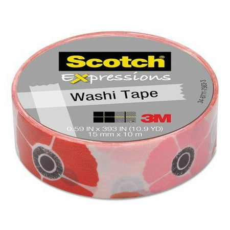 Scotch Expressions Washi Tape, .59
