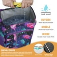 thumbnail image 4 of Colorful Abstract Cooler Backpack - 20L Insulated Leakproof Bag, Geometric Design for Beach, 4 of 5