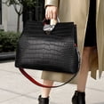 thumbnail image 4 of Women's Handbag Texture Crocodile Pattern Women's Handbag Large Capacity Middle-aged Mother's Bag, 4 of 6