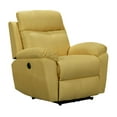 thumbnail image 5 of FC Design Modern Power Recliner Chair With USB Charging Port And Pillow Top Arms in Yellow Finish, 5 of 7