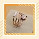 thumbnail image 2 of Qarigey Anillo de apertura para mujer, anillos de animales de cobre, joyería chapada en mano ajustable para novia para citas, joyas de regalo para Ropa, zapatos y accesorios Miscelánea Qarigey AP014533-01, 2 of 6