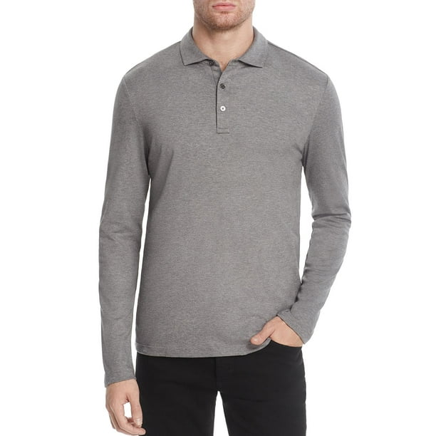 michael kors men's long sleeve shirt