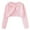 Pink, variant on Brondbend toddler Girls Cardigan Kids Knitted Sweater Crewneck Long Sleeved Cute Print Cotton Coat Open Front Button Casual Jacket Loose Fall Breathable Outerwear,Pink