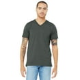 thumbnail image 1 of Camiseta unisex Bella + Lienzo CVC Jersey cuello en V DEEP HEATHER 3XL 3005CVC, 1 of 3