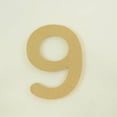thumbnail image 1 of Package of 1, "9" 18 Inch X 3/4" MDF Numbers In The Gotham Rounded Font | Thick For Art & Craft Project, Made in USA, 1 of 1