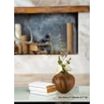 thumbnail image 5 of Serene Spaces Living Ceramic Wood-Look Gourd Vase, 5” D & 5" T, Set of 2, 5 of 7
