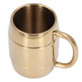 thumbnail image 4 of Water Cup, Coffee Mug Exquisite Double Layer Heat Insulation Rustproof  For Office For Restaurant 420ml, 4 of 8