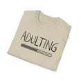 thumbnail image 5 of Adulting Please Wait, Gildan Unisex Softstyle T-Shirt, Graphic Tee, S-3XL, 5 of 6