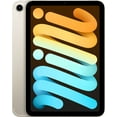 thumbnail image 1 of iPad Mini 6 Apple Remis à Neuf 64 Go Starlight Wi‐Fi 3K8C3C/A, 1 of 1