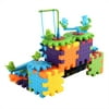 Elecmall Gears Building Toy Set - Interlocking Learning Blocks - 81 Pcs Playground Edition