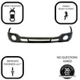 thumbnail image 3 of DCP Primed Front Bumper Cover For 2003-2007 GMC Sierra 1500 w/ fog, 3 of 7