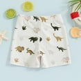 thumbnail image 5 of UFOUND Little Boys Swim Shorts Trunks Toddler Cartoon Swim Shorts Beach Quick Dry Kids Board Shorts Baby Boy Swimwear, 5 of 6