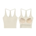 thumbnail image 6 of Women's Tank Top with Built In Bra Padded Shelf Bra Workout Camisole Casual Undershirt, 6 of 7