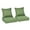 Green, variant on BPS 24x24 Inch Outdoor Deep Seat Cushion Set for Patio Furniture, Fade Resistant Olefin Fabric Removable Cover - Charcoal