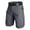 Gray_0320Y&02, variant on Fabrcox M-6XL Cargo Shorts Men Big and Tall Athletic Shorts for Men Outdoor Running Going Out Bermuda Shorts Men with Zip Pockets No Belt Gray 4XL
