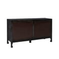 thumbnail image 5 of Linon Micah Two Door Wood Cabinet in Black, 5 of 19