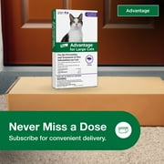 Advantage Topical Flea Treatment & Prevention For Large Cats Over 9 lbs. (2 Count)