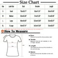 thumbnail image 3 of Summer Homenesgenics Womens Tops under $5 Women's Solid Color V-Neck Knitted Textured Sleeve Top Shirt T-Shirt Short Sleeved V-Neck Top Brown XL, 3 of 5
